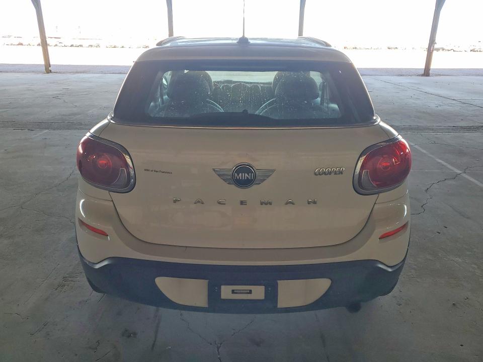 2013 Mini Cooper VIN WMWSS1C55DWN94214 COPART salvage auction — MINOR DENT/SCRATCHES, Az - Certificate Of Title, sold $950 on 2026-07-13 (photo 6)