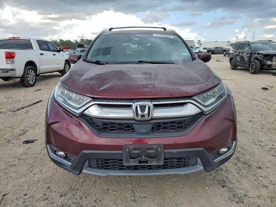 2018 Honda Cr-v VIN 7FARW1H93JE053667 COPART salvage auction — FRONT END, TX - SALVAGE VEHICLE TITLE (P), sold $8,100 on 2026-07-31 (photo 5)
