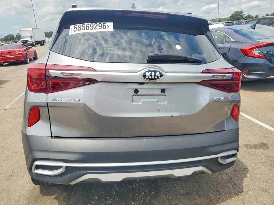 2021 Kia Seltos VIN KNDETCA28M7073659 COPART salvage auction — FRONT END, Oh - Cert Of Title-Salvage, sold $4,150 on 2026-07-17 (photo 6)