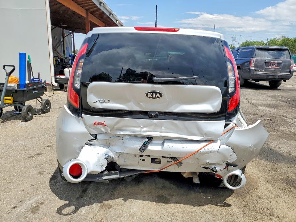 2016 Kia Soul VIN KNDJX3A56G7858747 COPART salvage auction — REAR END, Co - Public - Salvage Title, sold $2,150 on 2026-07-14 (photo 6)