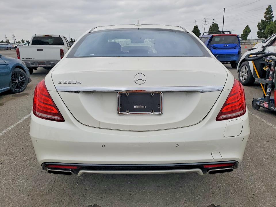 2016 Mercedes-benz S-klasse VIN WDDUG6DB4GA245678 COPART salvage auction — FRONT END, CA - SALVAGE CERTIFICATE, sold $5,700 on 2026-07-28 (photo 6)