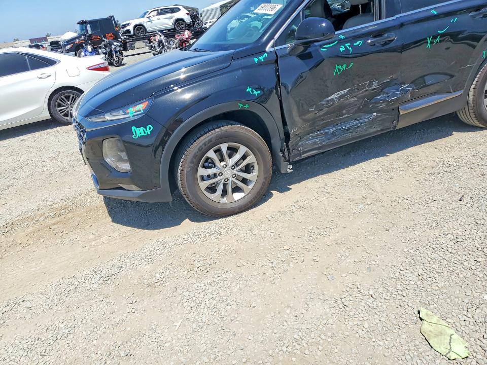 2019 Hyundai Santa fe VIN 5NMS33AD8KH068908 — COPART salvage auction photo