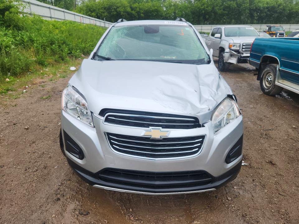 2016 Chevrolet Trax VIN KL7CJPSB7GB759998 COPART salvage auction — ALL OVER, Mi - Certificate Of Title, sold $650 on 2026-07-08 (photo 5)