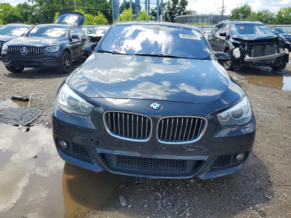 2013 BMW 5er VIN WBASP2C55DC339314 COPART salvage auction — REAR END, Il - Salvage Certificate, sold $625 on 2026-07-29 (photo 5)