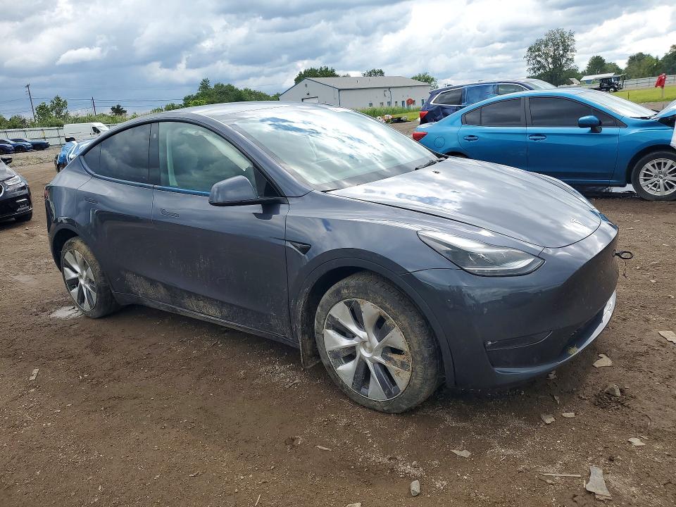 2023 Tesla VIN 7SAYGDEEXPF668476 COPART salvage auction — UNDERCARRIAGE, Oh - Cert Of Title-Salvage, sold $10,000 on 2026-07-20 (photo 4)