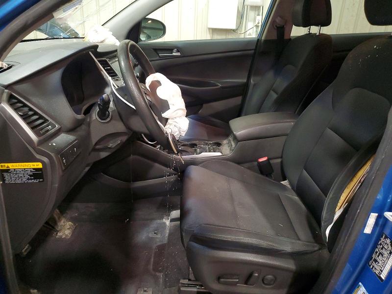 2016 Hyundai Tucson VIN KM8J3CA48GU211671 COPART salvage auction — FRONT END, Pa - Certificate Of Salvage, sold $1,400 on 2026-07-14 (photo 7)