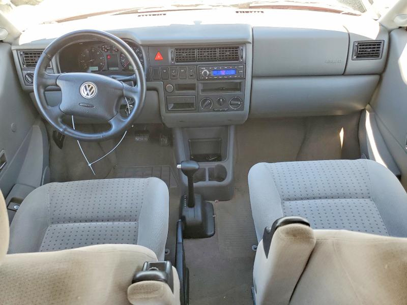 2001 Volkswagen Eurovan VIN WV2NB47001H112153 COPART salvage auction — FRONT END, Ca - Salvage Certificate, sold $4,600 on 2026-07-14 (photo 8)