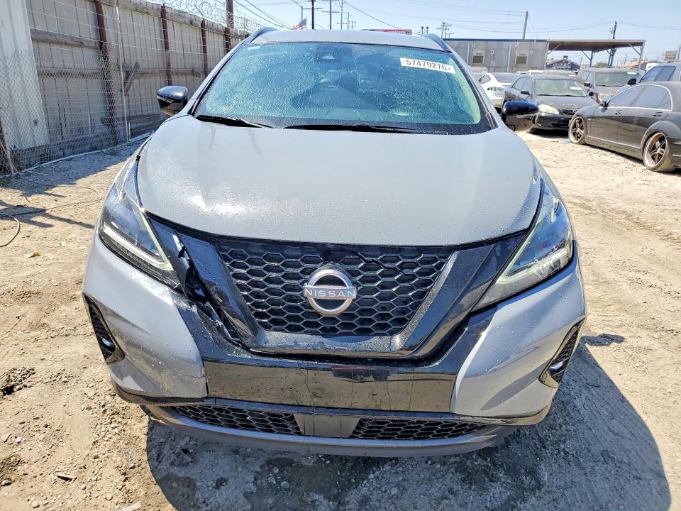 2023 Nissan Murano VIN 5N1AZ2BJ4PC106824 COPART salvage auction — FRONT END, Ca - Salvage Certificate, sold $6,800 on 2026-07-09 (photo 5)