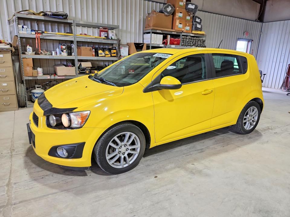 2015 Chevrolet VIN 1G1JC6SH4F4181924 COPART salvage auction — MINOR DENT/SCRATCHES, Pa - Cert Of Title (P), sold $1,450 on 2026-07-02 (photo 1)