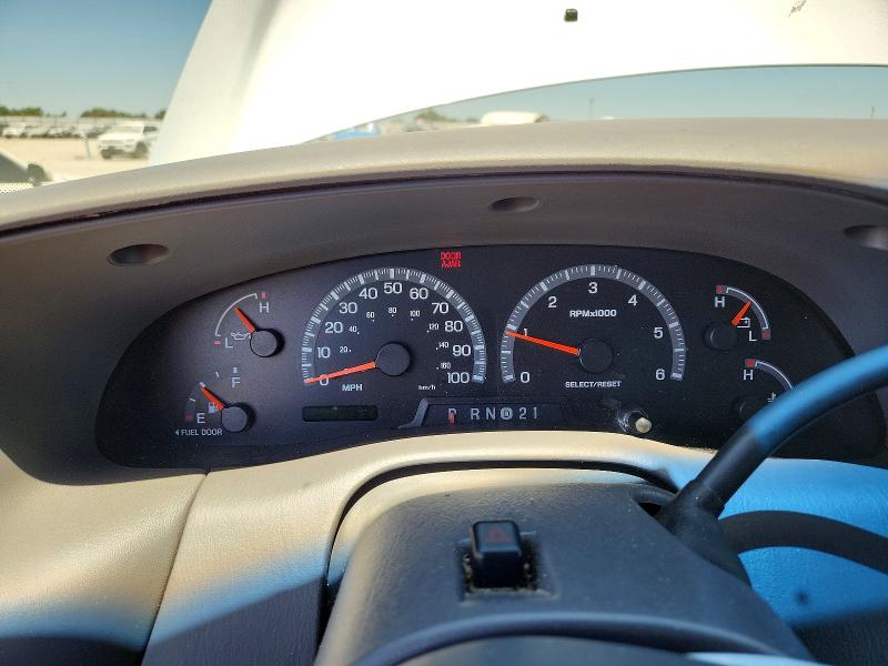 2001 Ford F-150 lightning VIN 1FTRX07W81KF83825 COPART salvage auction — REAR END, Ca - Salvage Certificate, sold $1,650 on 2026-07-09 (photo 9)