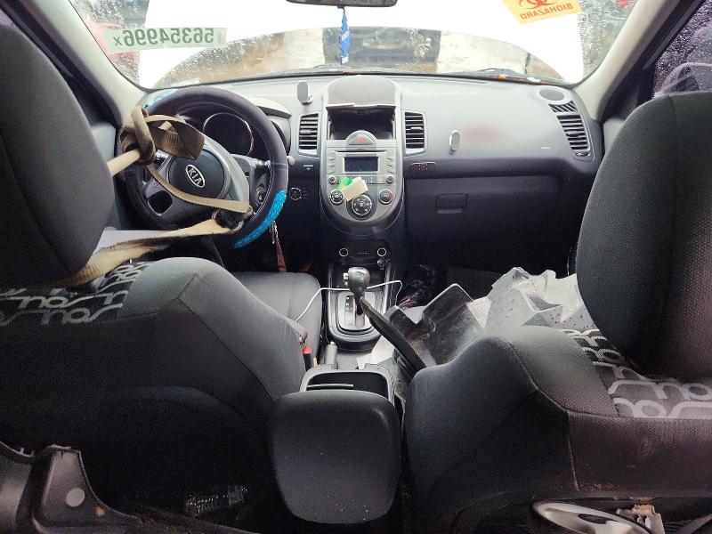2010 Kia Soul VIN KNDJT2A22A7164317 COPART salvage auction — REAR END, Il - Salvage Certificate, sold $350 on 2026-07-09 (photo 8)