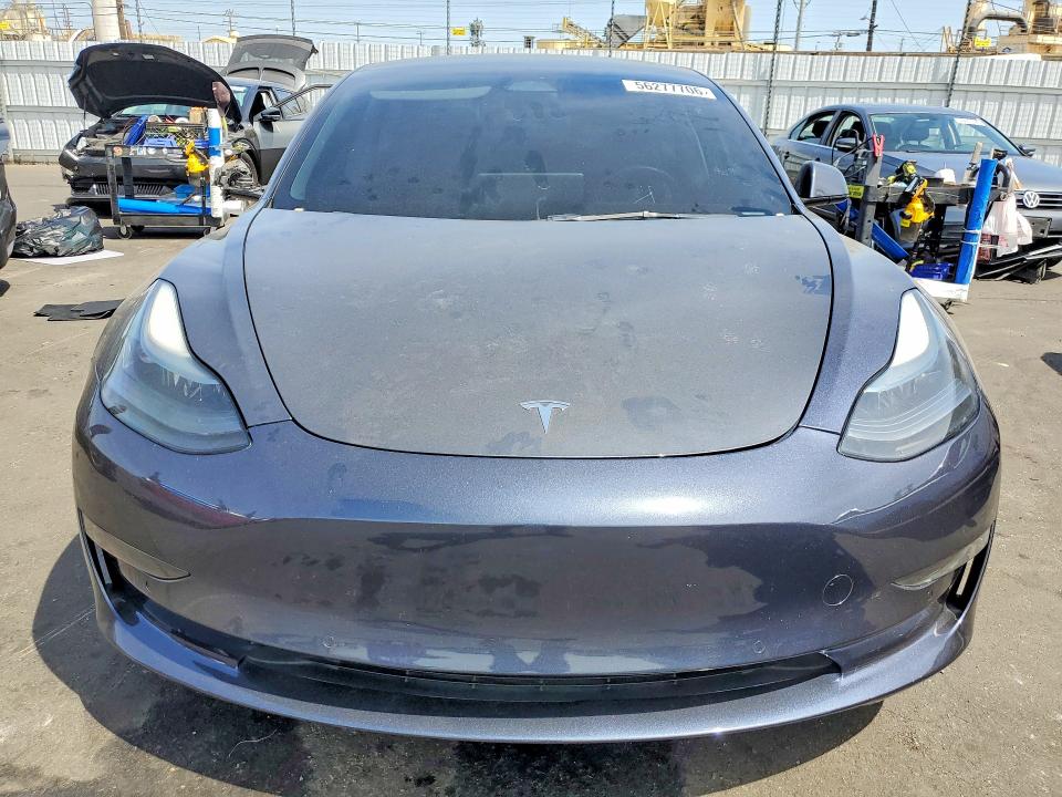 2022 Tesla Model 3 VIN 5YJ3E1EA5NF286149 COPART salvage auction — SIDE, Ca - Salvage Certificate, sold $6,000 on 2026-07-15 (photo 5)