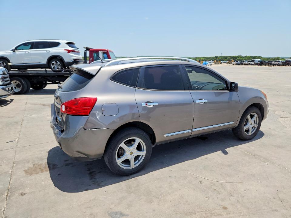 2015 Nissan Rogue VIN JN8AS5MT6FW656620 COPART salvage auction — REAR END, Tx - Salvage Vehicle Title, sold $175 on 2026-07-13 (photo 3)