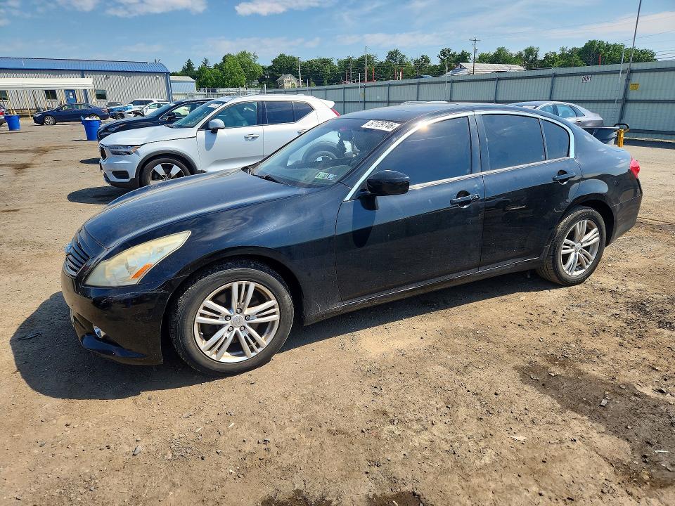2013 Infiniti G VIN JN1CV6AR5DM769268 COPART salvage auction — SIDE, Pa - Certificate Of Salvage, sold $275 on 2026-07-31 (photo 1)