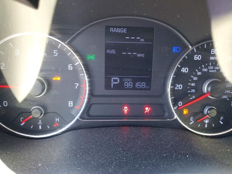 2015 Kia Forte VIN KNAFX4A6XF5383941 COPART salvage auction — SIDE, NV - SALVAGE TITLE, sold $475 on 2026-07-02 (photo 9)