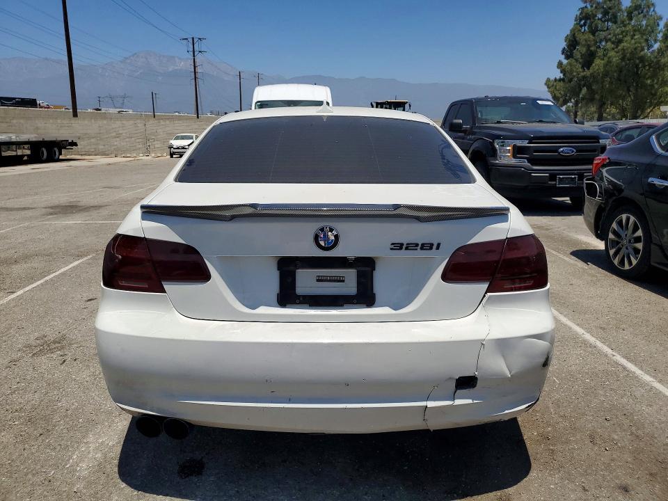2011 BMW 3 series VIN WBAKE5C53BE574108 COPART salvage auction — FRONT END, Ca - Salvage Certificate, sold $575 on 2026-07-07 (photo 6)