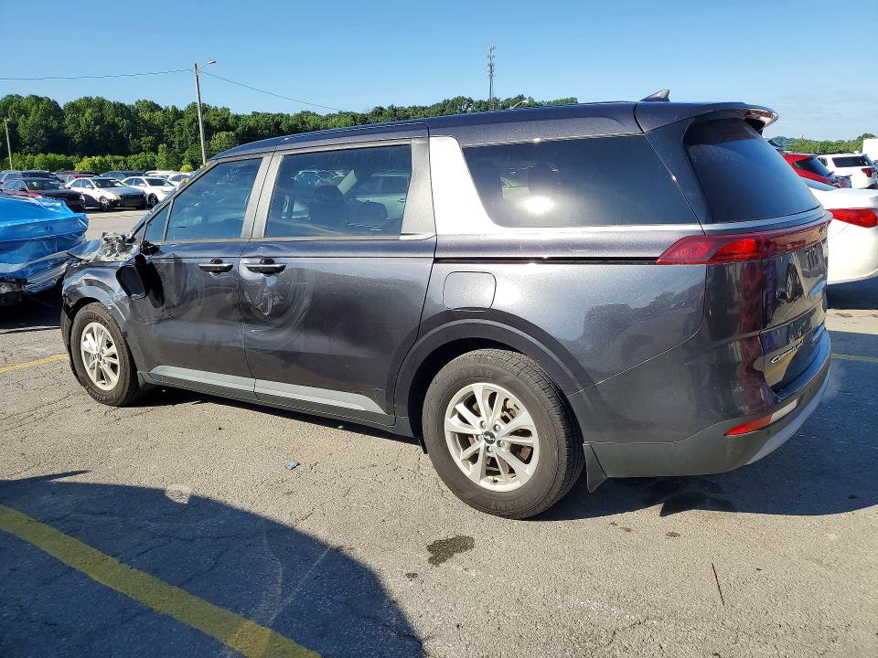 2022 Kia Carnival VIN KNDNB4H38N6171721 COPART salvage auction — FRONT END, KY - CERT OF TITLE-SALVAGE, sold $6,200 on 2026-07-27 (photo 2)