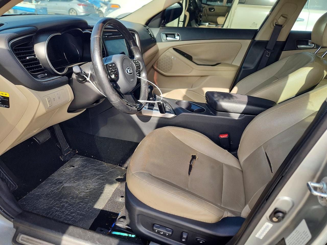 2014 Kia Optima Hybrid VIN KNAGN4AD8E5074704 COPART salvage auction — Normal Wear, TX - CERTIFICATE OF TITLE, sold $175 on 2026-07-09 (photo 7)