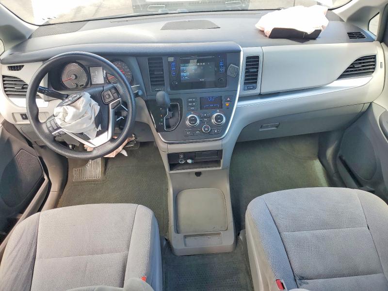 2016 Toyota Sienna VIN 5TDZK3DC3GS698201 COPART salvage auction — FRONT END, Salvage Title, sold $1,650 on 2026-07-14 (photo 8)
