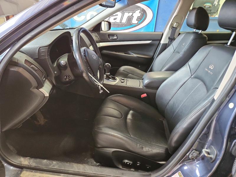 2009 Infiniti G37 VIN JNKCV61F59M364097 COPART salvage auction — FRONT END, Ny - Mv-907A Salvage Certificate, sold $425 on 2026-07-06 (photo 7)
