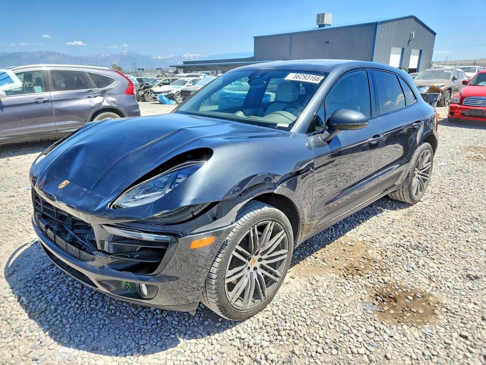 2018 Porsche Macan VIN WP1AB2A58JLB36105 COPART salvage auction — FRONT END, Ut - Salvage Certificate, sold $9,800 on 2026-07-10 (photo 1)