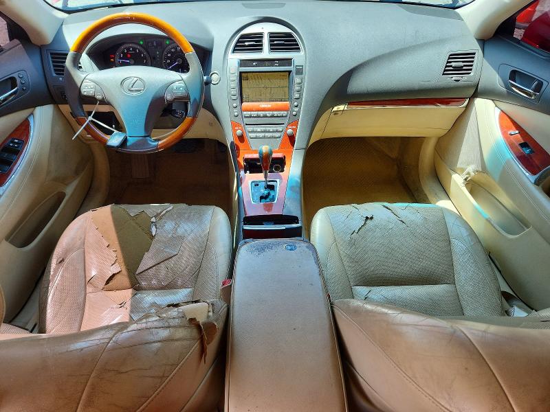 2010 Lexus Es 350 VIN JTHBK1EG4A2370287 COPART salvage auction — FRONT END, ID - SALVAGE CERTIFICATE OF TITLE, sold $1,050 on 2026-07-21 (photo 8)