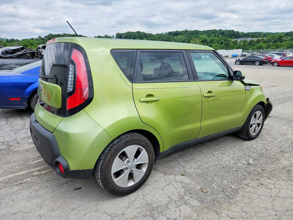 2015 Kia VIN KNDJN2A21F7771505 COPART salvage auction — FRONT END, Pa - Certificate Of Salvage, sold $450 on 2026-07-02 (photo 3)