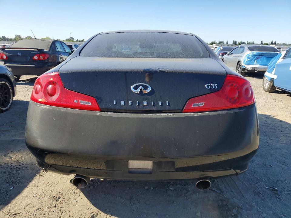 2007 Infiniti G35 VIN JNKCV54E87M905962 COPART salvage auction — FRONT END, Ca - Salvage Certificate, sold $825 on 2026-07-07 (photo 6)