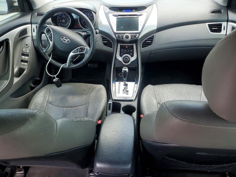 2012 Hyundai Elantra VIN KMHDH4AE9CU265102 COPART salvage auction — REAR END, Fl - Cert Of Title Slvg Rebuildable, sold $1,350 on 2026-07-17 (photo 8)