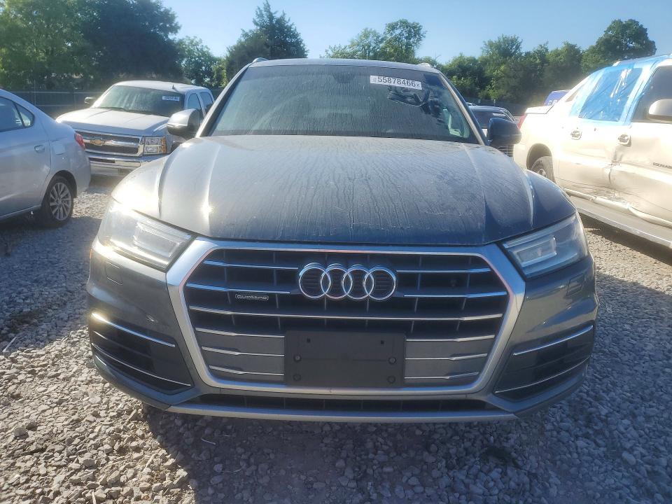 2018 Audi Q5 VIN WA1ANAFY2J2150443 COPART salvage auction — UNDERCARRIAGE, Al - Certificate Of Title, sold $5,200 on 2026-07-09 (photo 5)