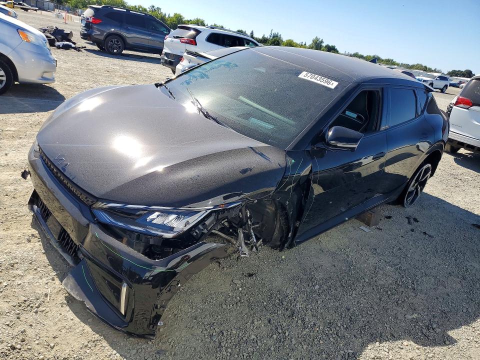 2024 Kia Ev6 VIN KNDC5DLE6R5212270 COPART salvage auction — FRONT END, CA - SALVAGE CERTIFICATE, sold $12,700 on 2026-07-14 (photo 1)
