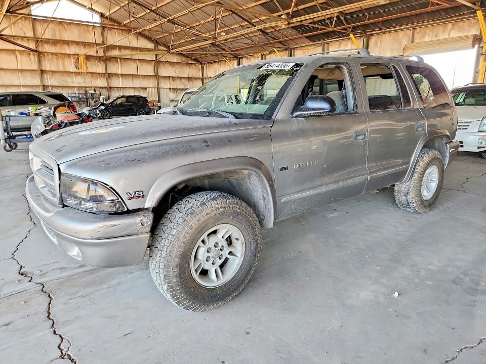 2000 Dodge Durango VIN 1B4HS28Z0YF131074 COPART salvage auction — FRONT END, Az - Certificate Of Title, sold $475 on 2026-07-29 (photo 1)