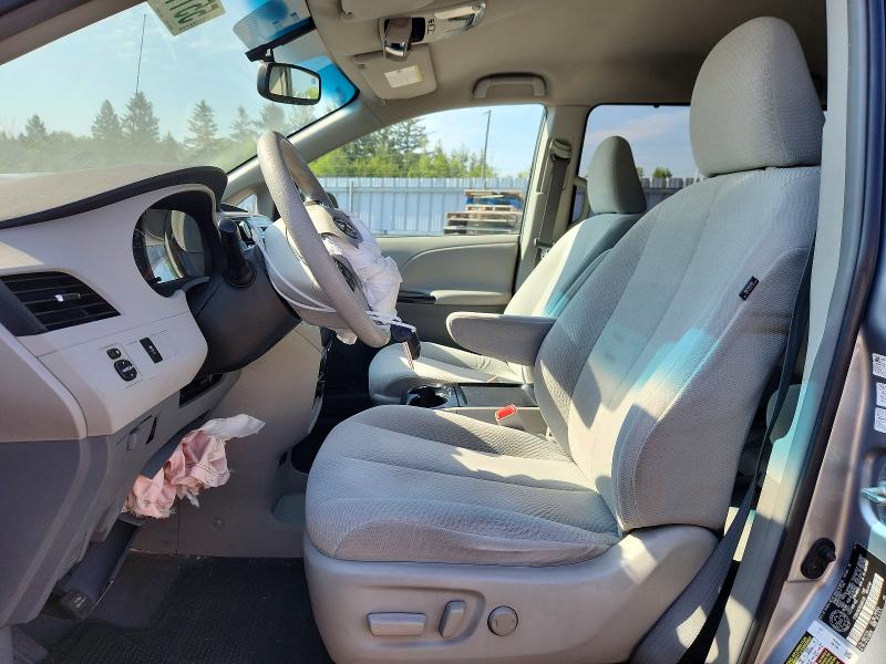2011 Toyota Sienna VIN 5TDKK3DC7BS095102 COPART salvage auction — FRONT END, On - Permit No Brand - Unfit, sold $2,950 on 2026-07-09 (photo 7)