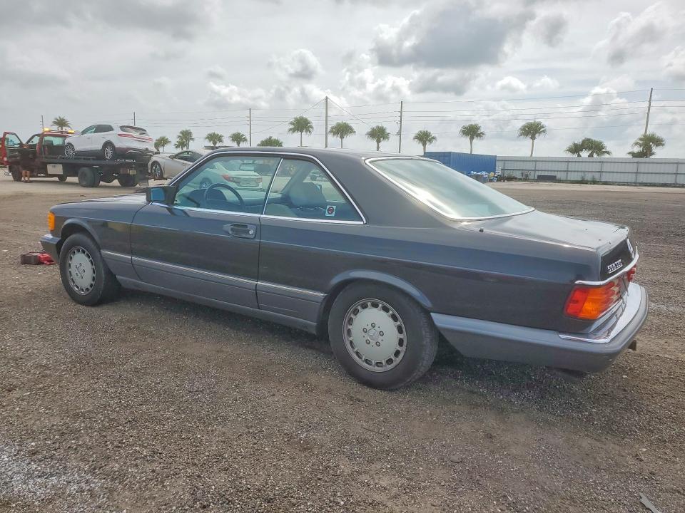 1991 Mercedes-benz VIN WDBCA45E3MA592496 COPART salvage auction — MINOR DENT/SCRATCHES, Fl - Certificate Of Title, sold $20,100 on 2026-07-13 (photo 2)
