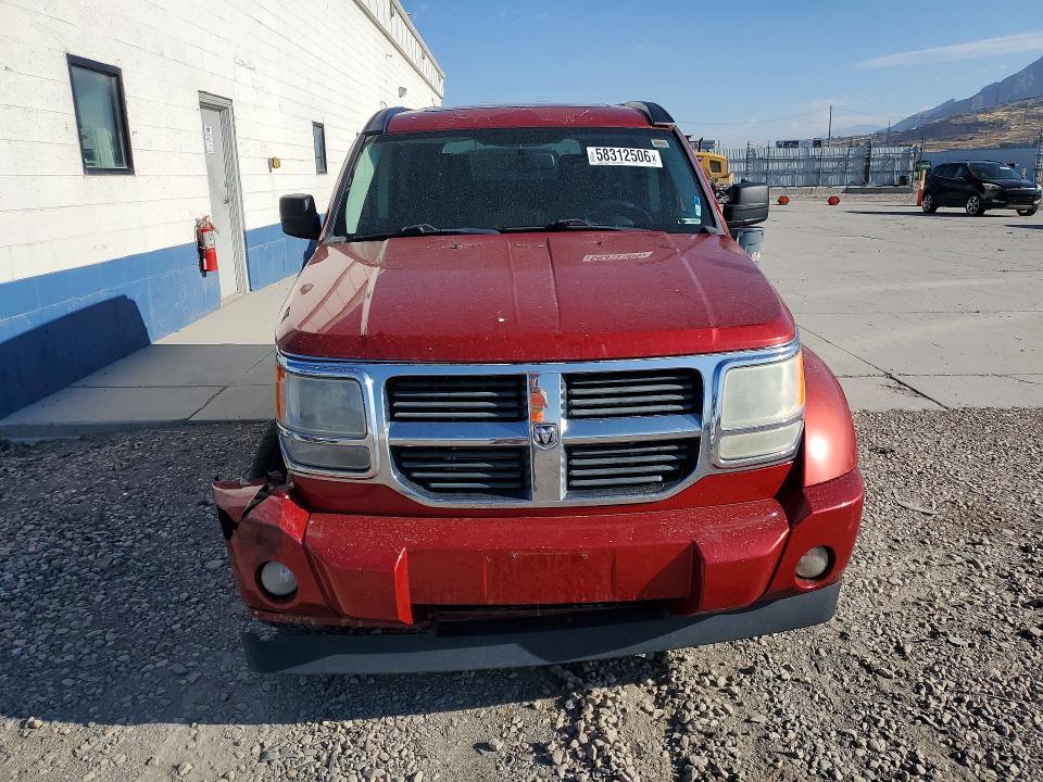 2007 Dodge Nitro VIN 1D8GU58K77W566400 COPART salvage auction — FRONT END, UT - SALVAGE CERTIFICATE, sold $350 on 2026-08-31 (photo 5)