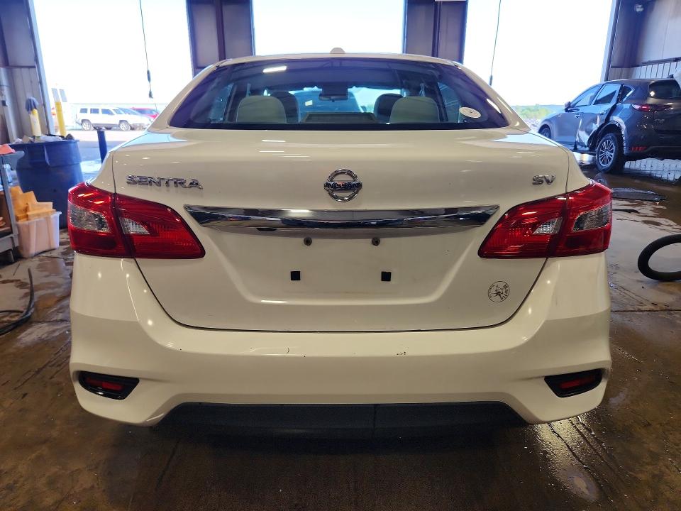 2017 Nissan Sentra VIN 3N1AB7AP5HL697735 COPART salvage auction — FRONT END, PA - CERTIFICATE OF SALVAGE, sold $850 on 2026-07-06 (photo 6)