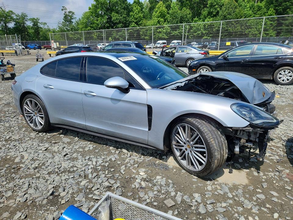 2018 Porsche Panamera VIN WP0AA2A73JL110095 COPART salvage auction — FRONT END, MD - CERT OF SALVAGE > 75% DAMAGE, sold $8,000 on 2026-09-15 (photo 4)