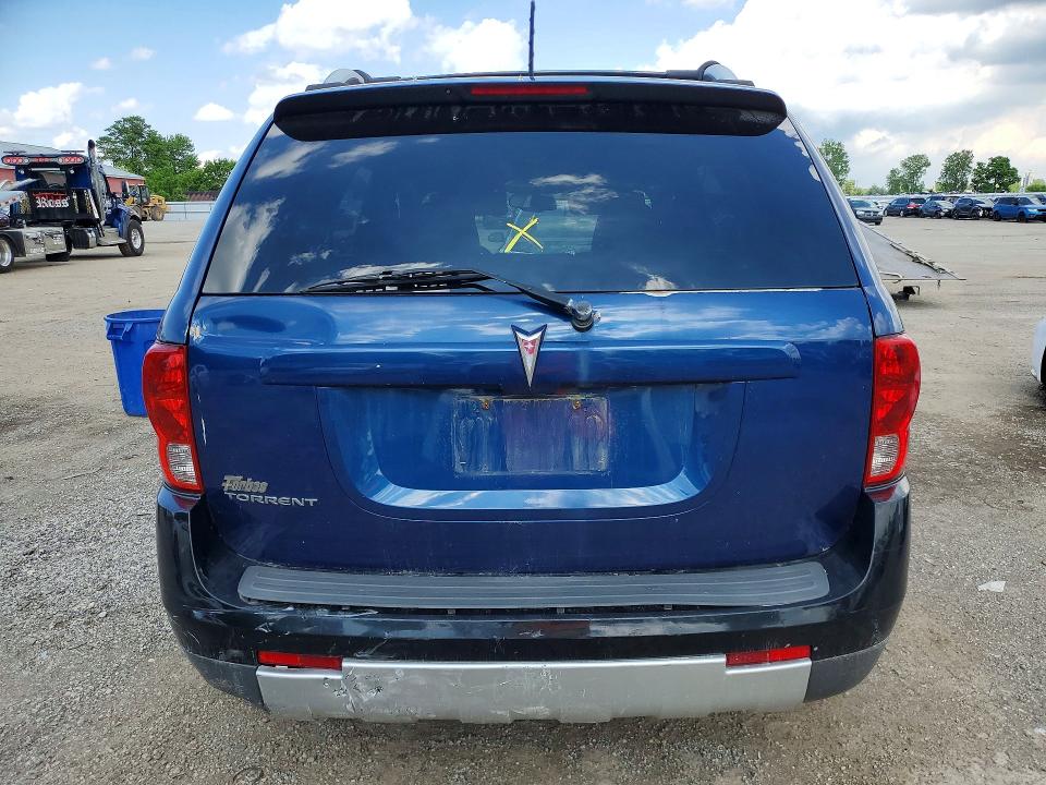 2008 Pontiac VIN 2CKDL33F286025598 COPART salvage auction — FRONT END, On - Permit No Brand - Unfit, sold $375 on 2026-07-02 (photo 6)