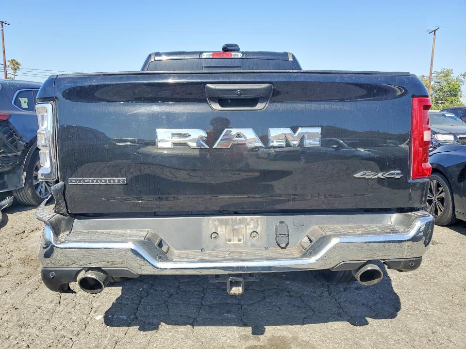 2025 Ram 1500 VIN 1C6SRFFP1SN581205 COPART salvage auction — ROLLOVER, Fl - Cert Of Title Slvg Rebuildable, sold $14,200 on 2026-07-27 (photo 6)