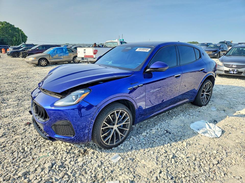 2023 Maserati Grecale VIN ZN682AVM1P7432336 COPART salvage auction — FRONT END, Ga - Cert Of Title-Salvage, sold $14,200 on 2026-09-02 (photo 1)