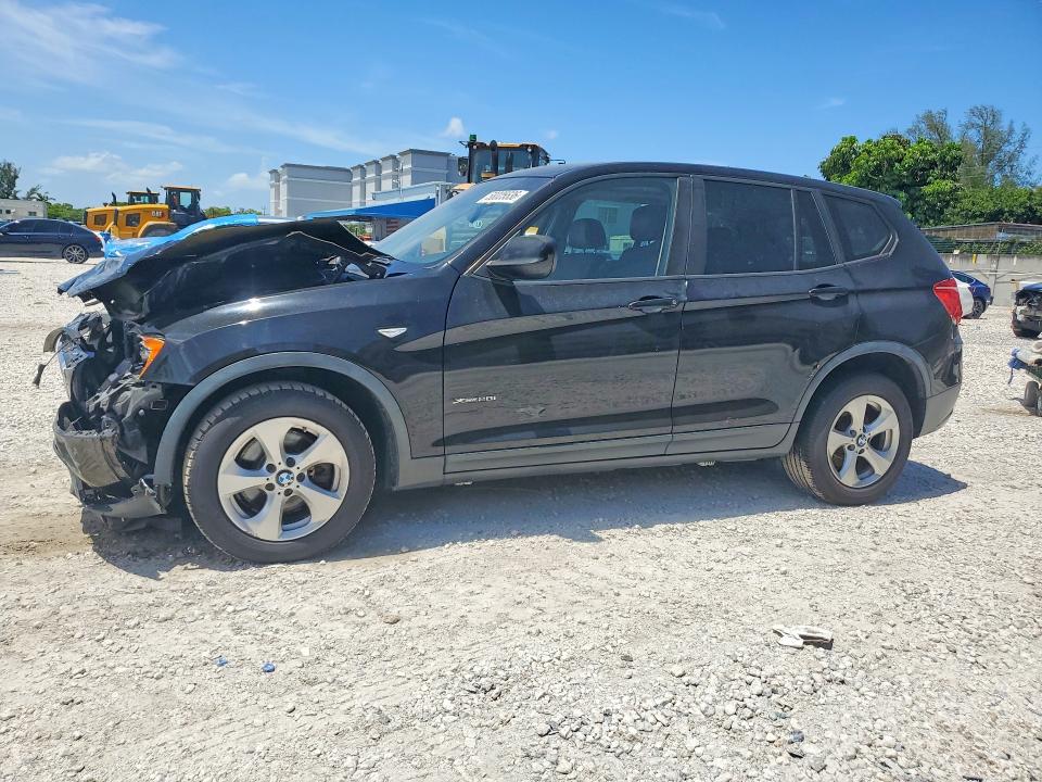 2011 BMW X3 VIN 5UXWX5C57BL708692 COPART salvage auction — FRONT END, FL - CERT OF TITLE SLVG REBUILDABLE, sold $400 on 2026-07-10 (photo 1)