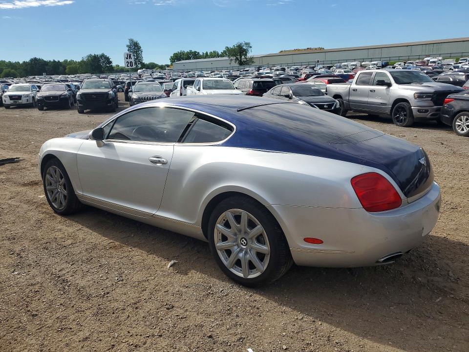 2004 Bentley Continental VIN SCBCR63WX4C022293 COPART salvage auction — MINOR DENT/SCRATCHES, Mi - Certificate Of Title, sold $4,750 on 2026-07-29 (photo 2)