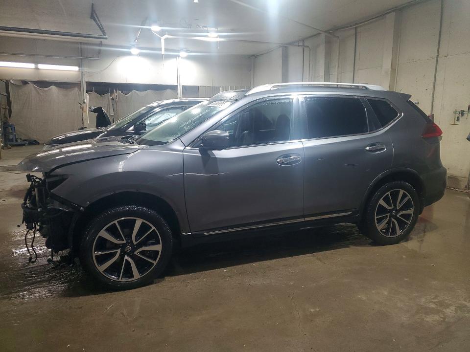 2018 Nissan Rogue VIN JN8AT2MV3JW324527 COPART salvage auction — FRONT END, Tn - Salvage Certificate, sold $2,800 on 2026-07-30 (photo 1)