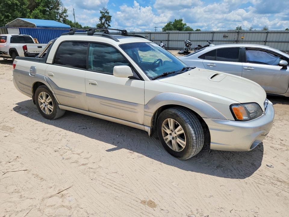 2004 Subaru Baja VIN 4S4BT63C345100977 COPART salvage auction — REAR END, Fl - Cert Of Title Slvg Rebuildable, sold $725 on 2026-07-06 (photo 4)