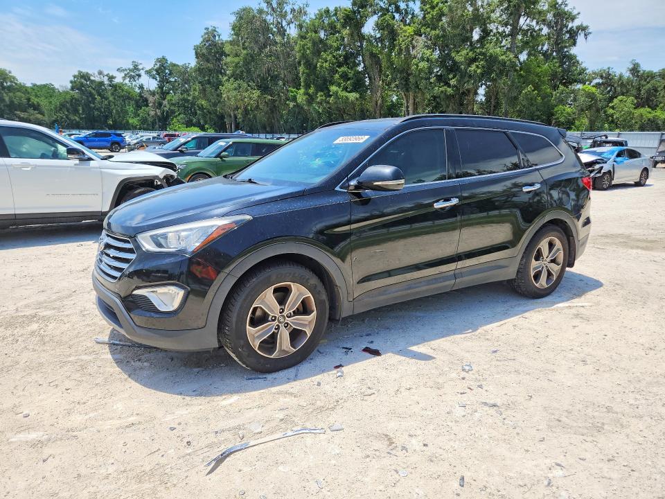 2013 Hyundai VIN KM8SN4HF3DU019095 COPART salvage auction — FRONT END, Fl - Cert Of Title Slvg Rebuildable, sold $1,150 on 2026-07-14 (photo 1)