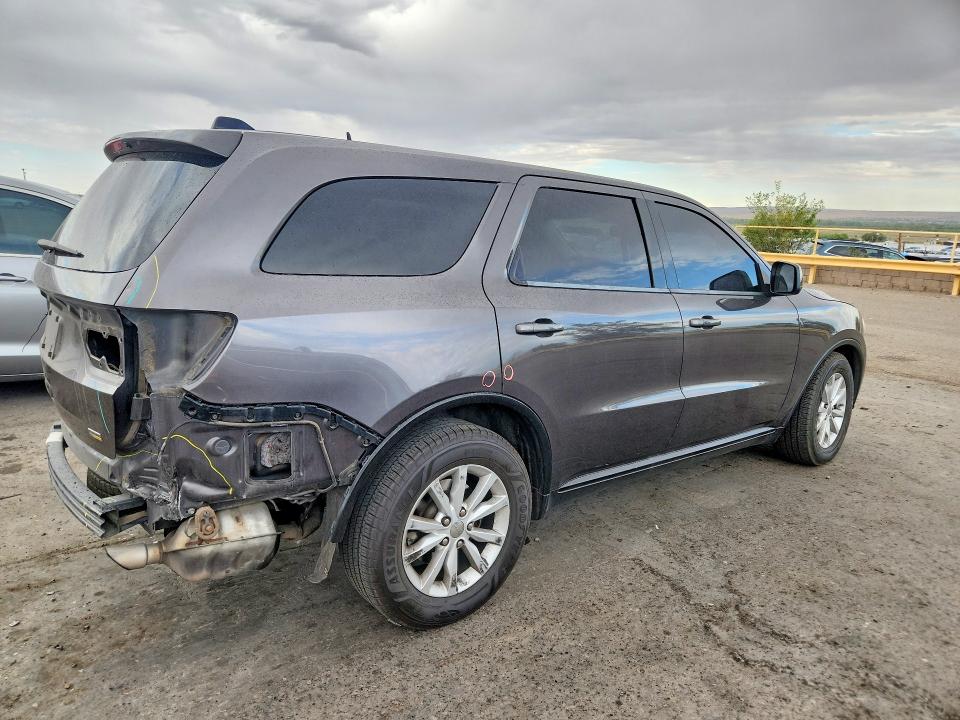 2015 Dodge Durango VIN 1C4RDHAG4FC765922 COPART salvage auction — REAR END, Nm - Cert Of Title-Salvage, sold $200 on 2026-07-30 (photo 3)