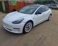 2021 Tesla Model 3 VIN 5YJ3E1EA4MF870380 COPART salvage auction — MINOR DENT/SCRATCHES, TX - CERTIFICATE OF TITLE (P), sold $8,100 on 2026-07-14 (photo 2)