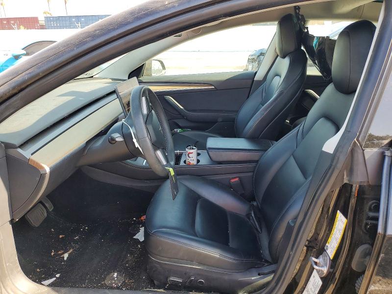 2021 Tesla VIN 5YJ3E1EA1MF072824 COPART salvage auction — FRONT END, CA - SALVAGE CERTIFICATE, sold $5,200 on 2026-07-19 (photo 7)