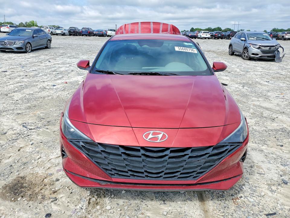 2023 Hyundai Elantra VIN KMHLM4AG1PU591121 COPART salvage auction — REAR END, Ga - Cert Of Title-Salvage, sold $325 on 2026-08-03 (photo 5)