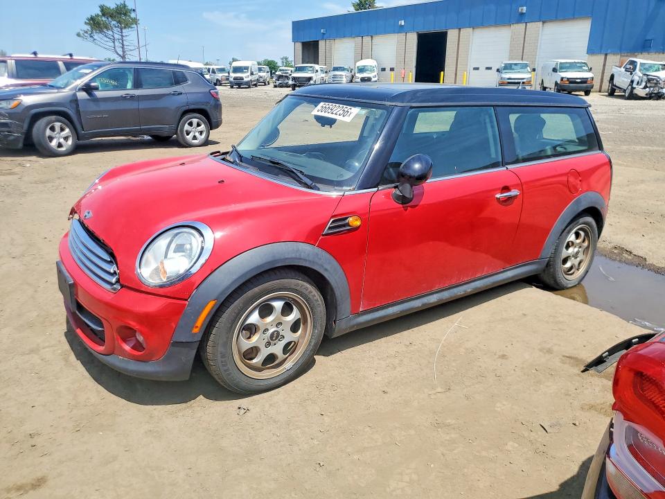 2014 Mini Cooper VIN WMWZF3C52ET492970 COPART salvage auction — FRONT END, Mi - Certificate Of Title, sold $475 on 2026-07-17 (photo 1)